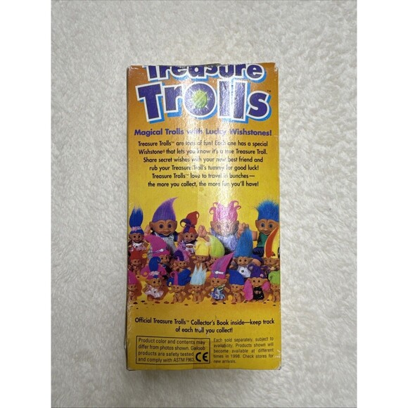 Jan Jan (#4) - 3" Ace Treasure Troll Doll - NEW IN PACKAGE - Rare 1998 - Picture 5 of 8